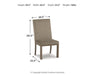 Chrestner Dining Chair - Jack’s Furniture and More (Laredo, TX)