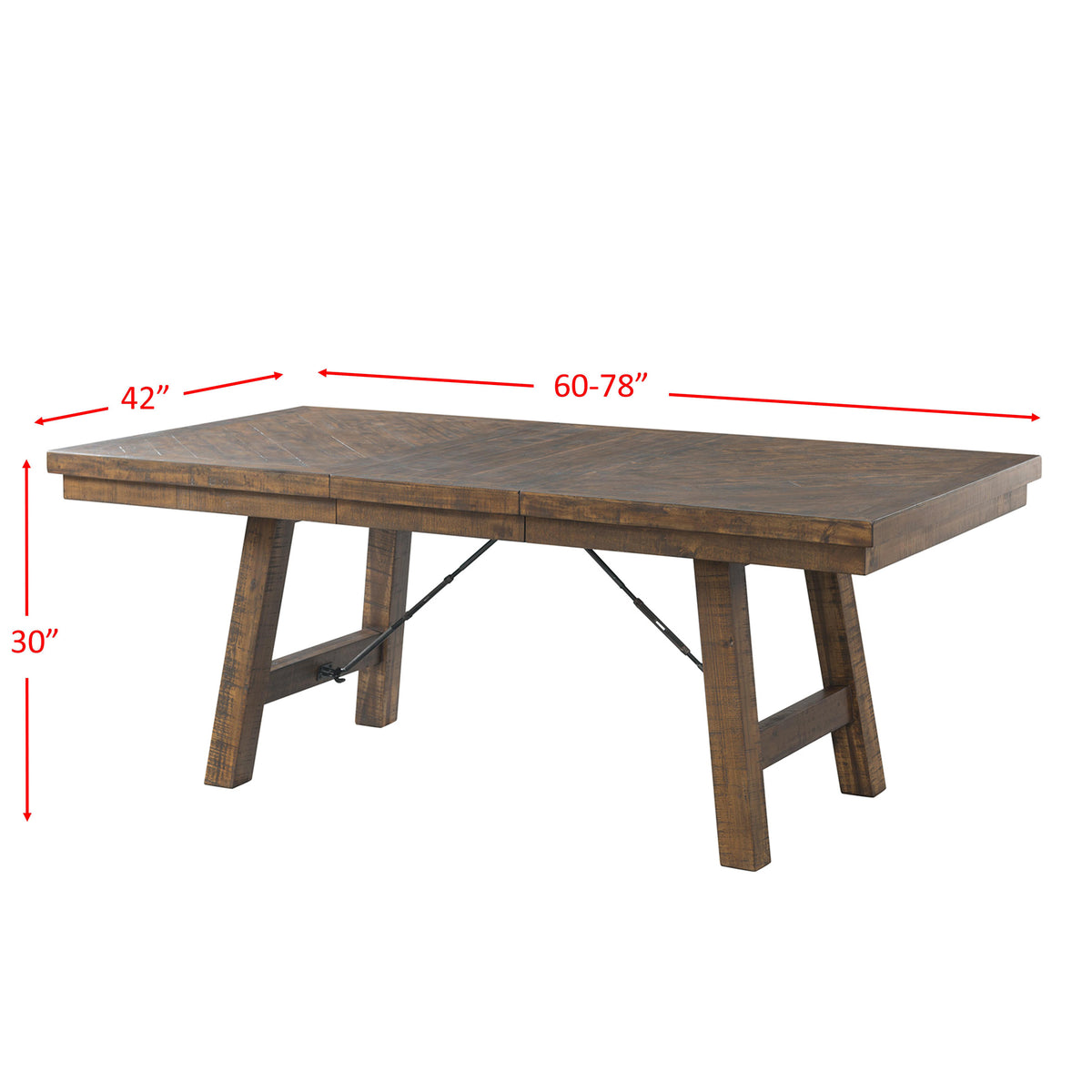 Jax 6pc Dining Set- Table 4 Upholstered Side Chairs & Bench - Jack’s Furniture and More (Laredo, TX)