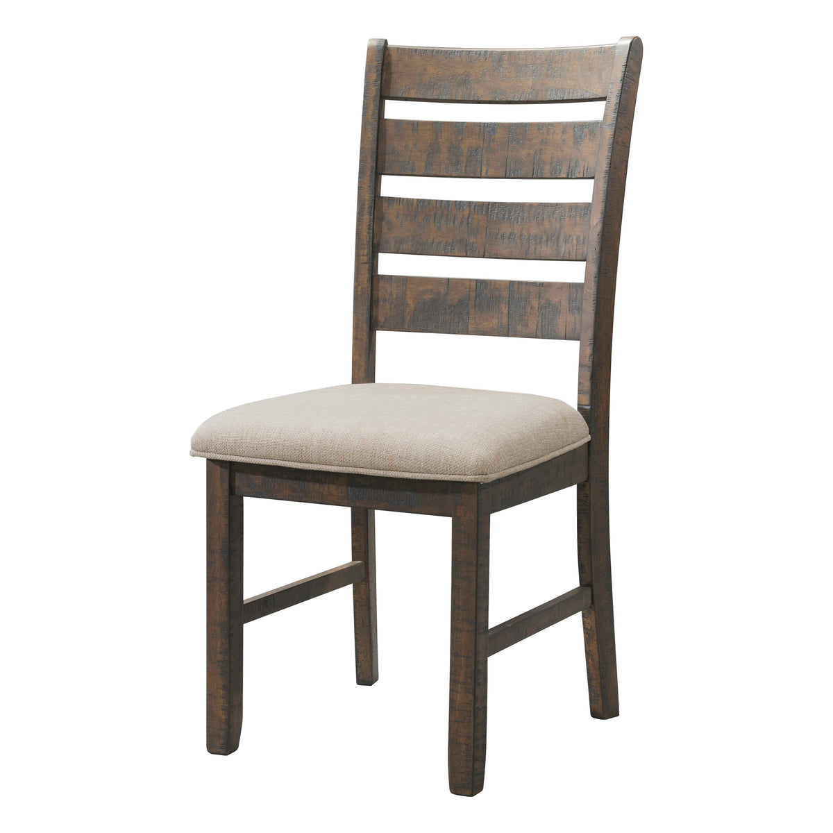 Jax 7PC Dining Set - Table, 4 Ladder Side Chairs & Bench - Jack’s Furniture and More (Laredo, TX)