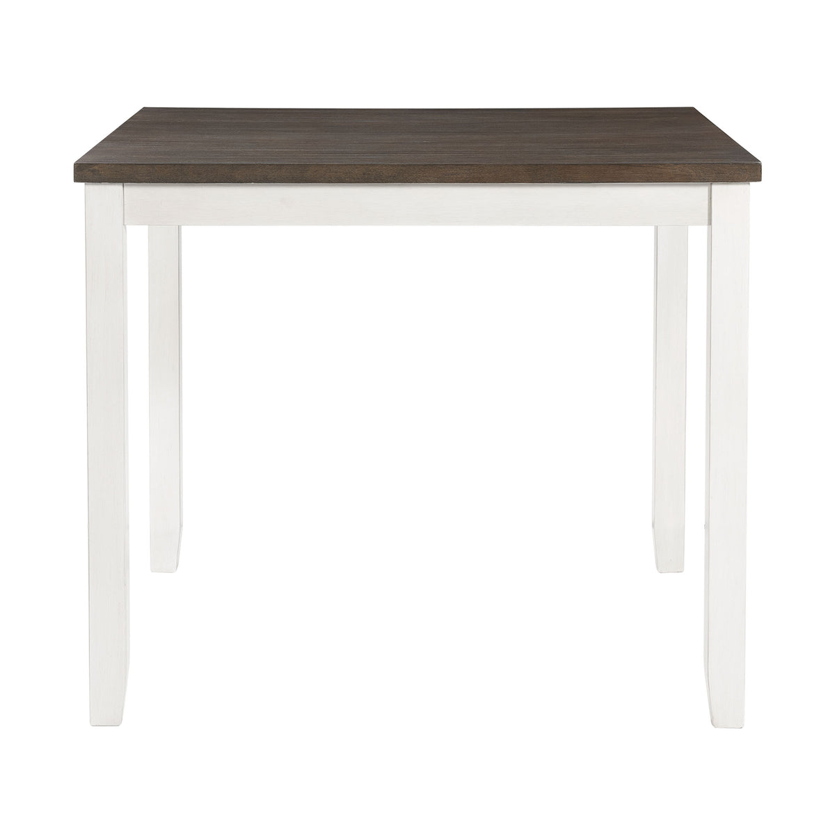 Martin 5pc Counter Set (Dark Brown Top - White Base) - Jack’s Furniture and More (Laredo, TX)