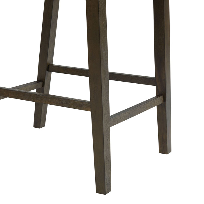 Dapper Counter Side Chair (Walnut Finish) (Two Per Carton) - Jack’s Furniture and More (Laredo, TX)