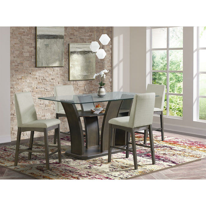 Dapper Rectangular Counter Dining Table - Jack’s Furniture and More (Laredo, TX)