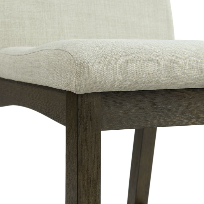 Dapper Dining Side Chair (Walnut Finish) (2 Per Pack) - Jack’s Furniture and More (Laredo, TX)