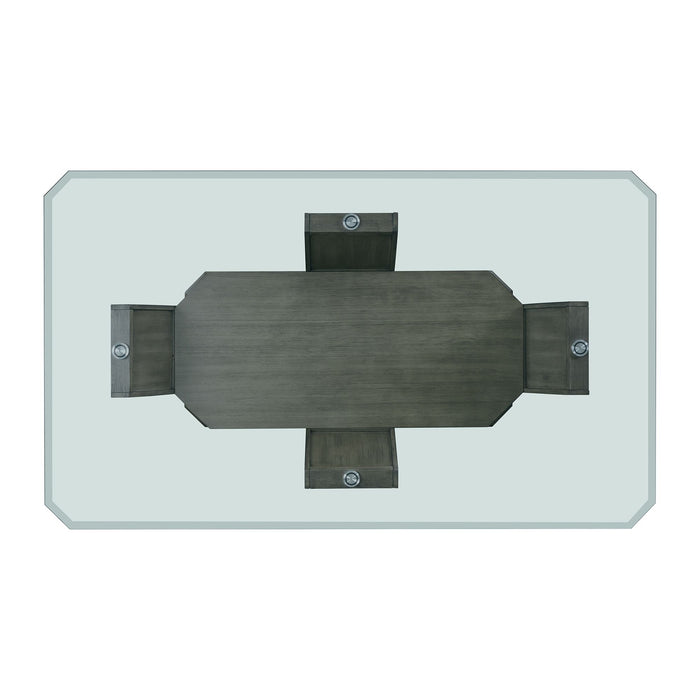 Dapper Grey Rectangular Dining Table - Jack’s Furniture and More (Laredo, TX)