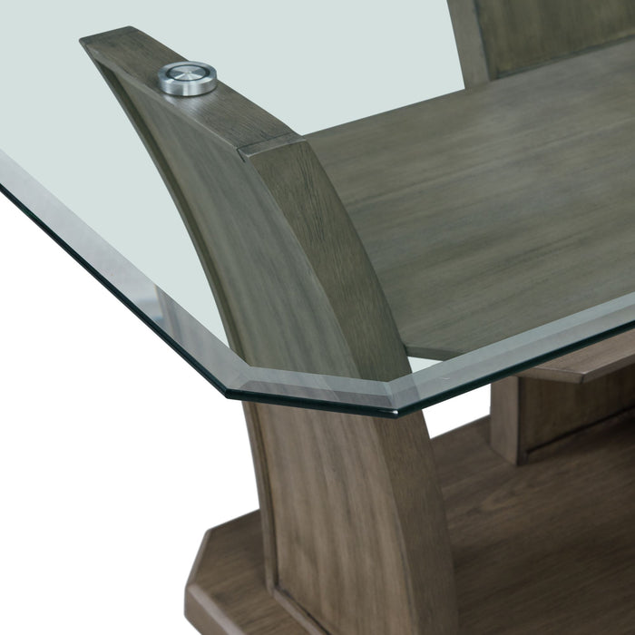 Dapper Grey Rectangular Dining Table - Jack’s Furniture and More (Laredo, TX)