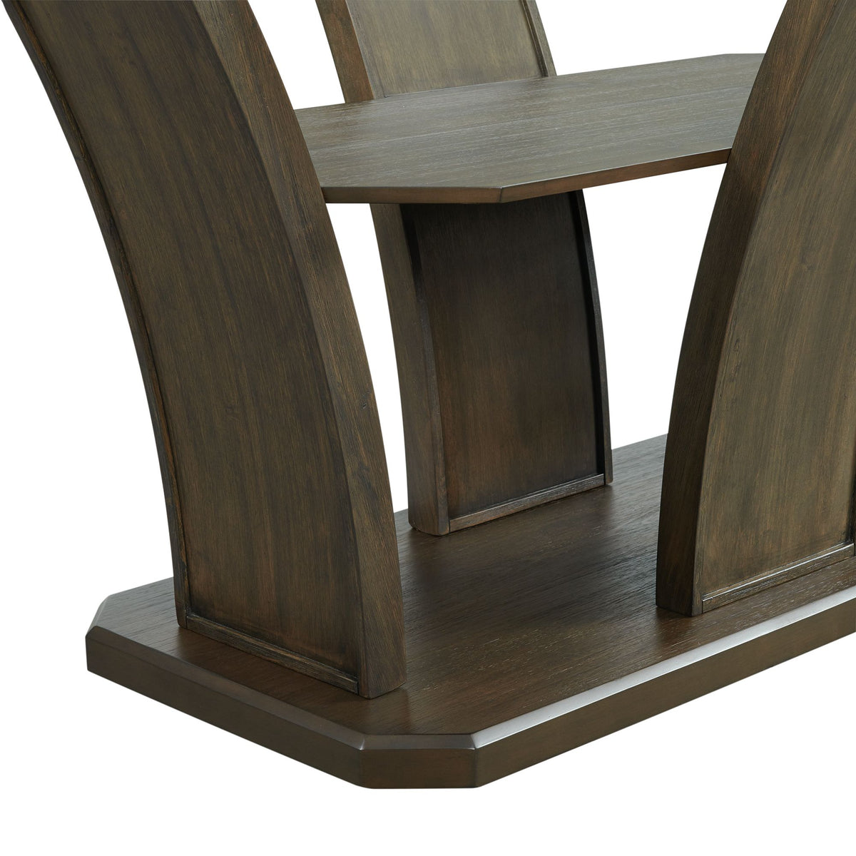 Dapper 5PC Rectangular Standard Height Dining Set in Walnut-Table & Four Chairs - Jack’s Furniture and More (Laredo, TX)