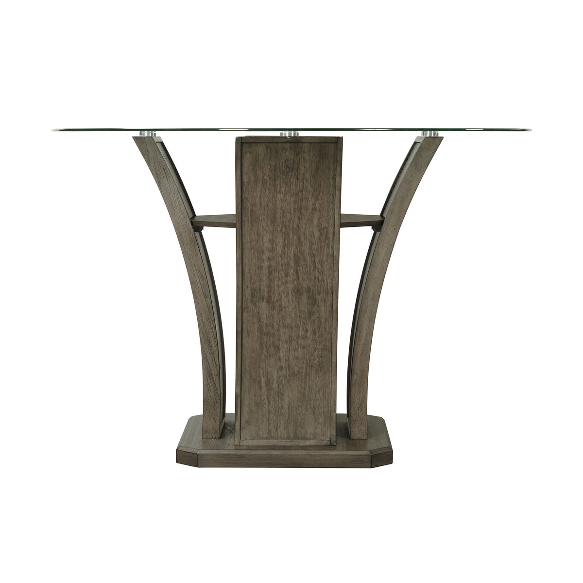 Dapper Grey Round Counter Table - Jack’s Furniture and More (Laredo, TX)
