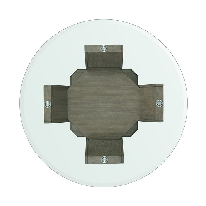 Dapper Grey Round Counter Table - Jack’s Furniture and More (Laredo, TX)