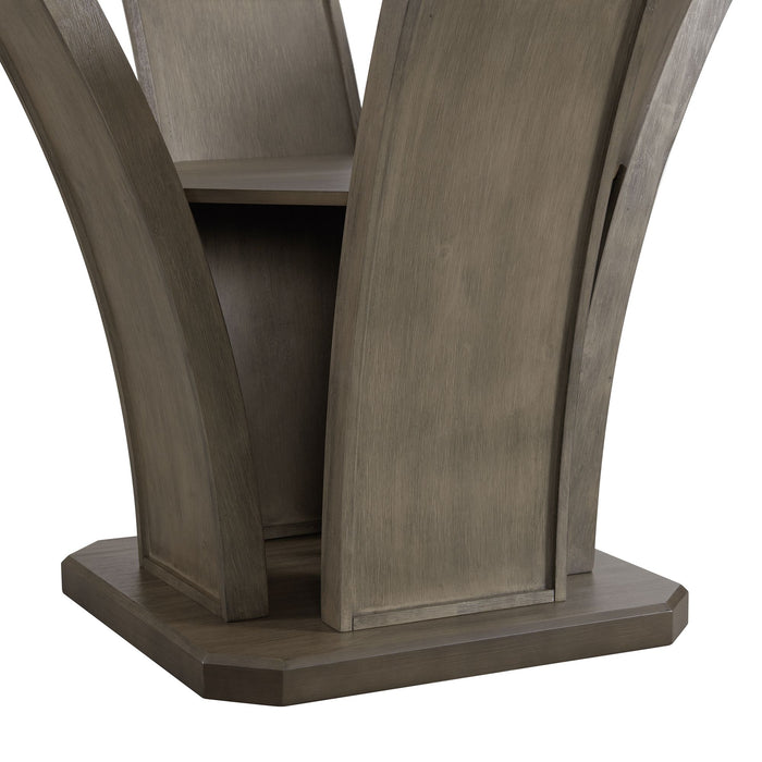 Dapper Grey Round Dining Table - Jack’s Furniture and More (Laredo, TX)