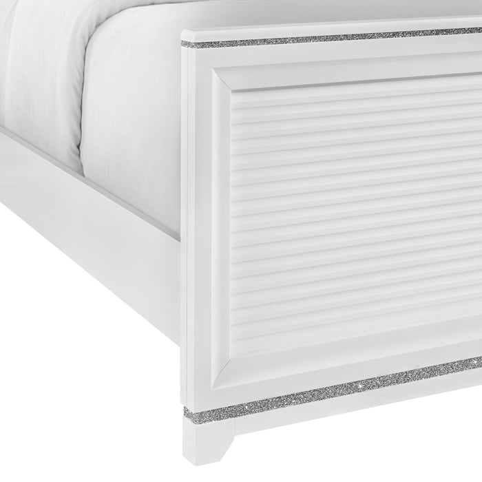 Denmark UPH Bedroom Set with Lights - Jack’s Furniture and More (Laredo, TX)