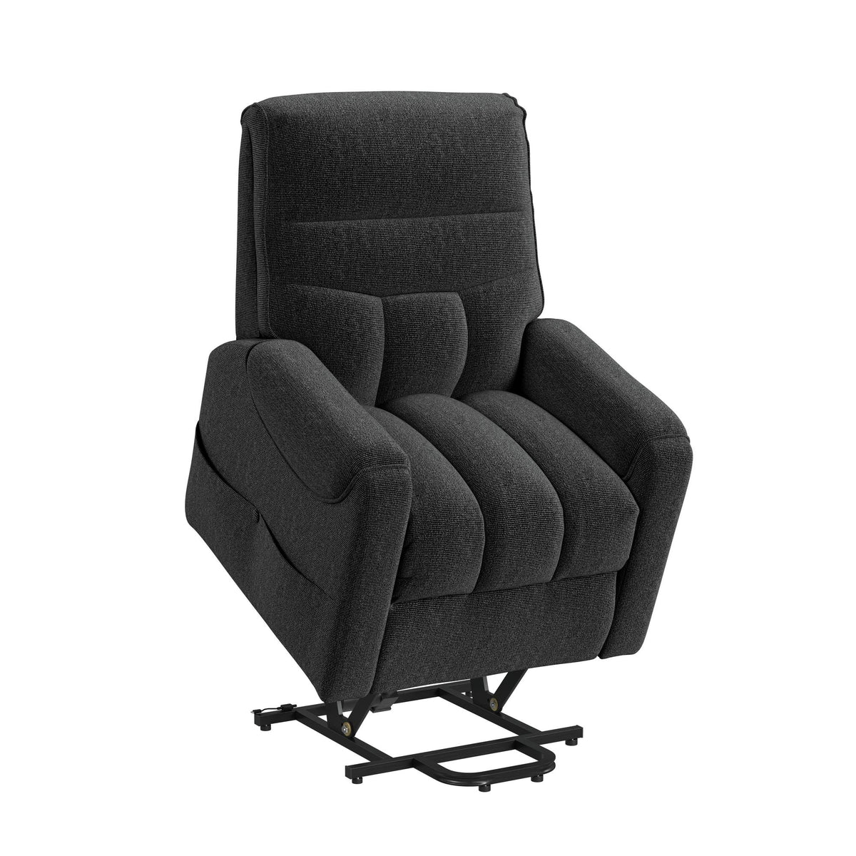 Desoto Power Lift Chair in Sahara Black - Jack’s Furniture and More (Laredo, TX)