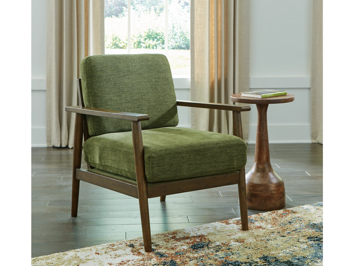 Bixler Showood Accent Chair - Jack’s Furniture and More (Laredo, TX)