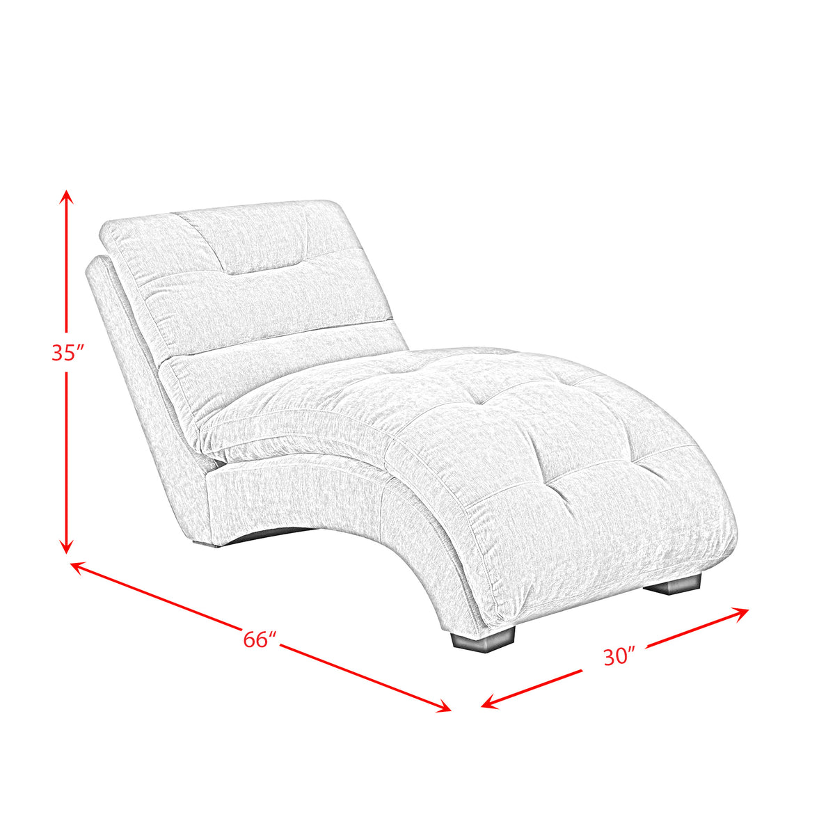 Dominick Chaise In Amigo Linen - Jack’s Furniture and More (Laredo, TX)