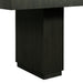 Donovan Rectangular Standard Height Dining Table in Black - Jack’s Furniture and More (Laredo, TX)