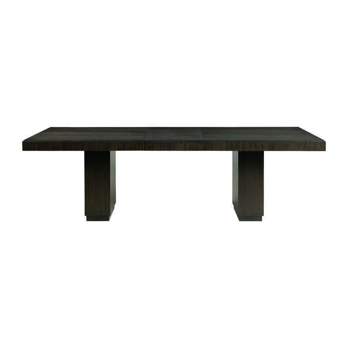 Donovan Rectangular Standard Height Dining Table in Black - Jack’s Furniture and More (Laredo, TX)