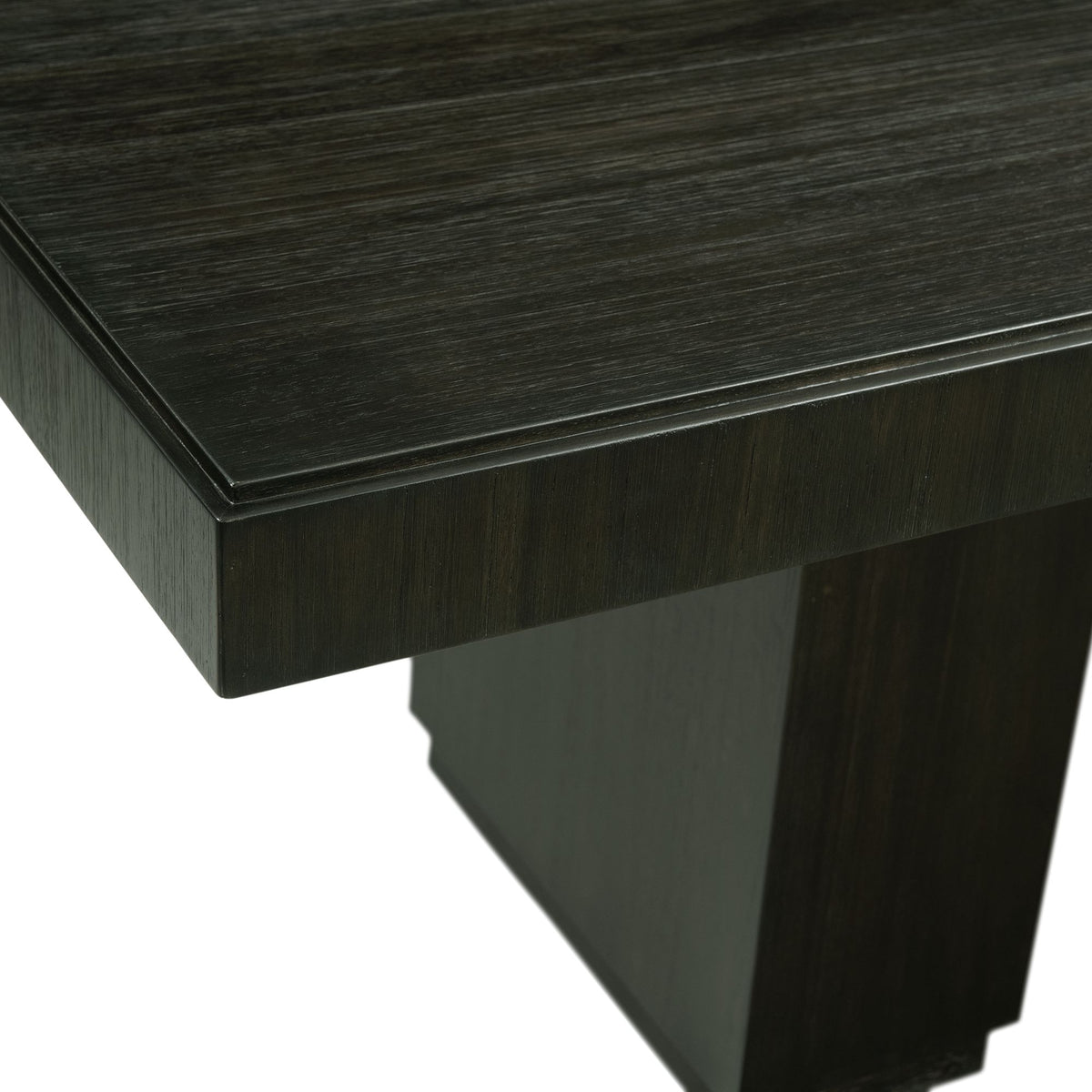 Donovan Rectangular Standard Height Dining Table in Black