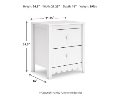 Hallityn Nightstand - Jack’s Furniture and More (Laredo, TX)