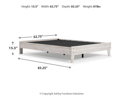 Shawburn Queen Platform Bed - Jack’s Furniture and More (Laredo, TX)