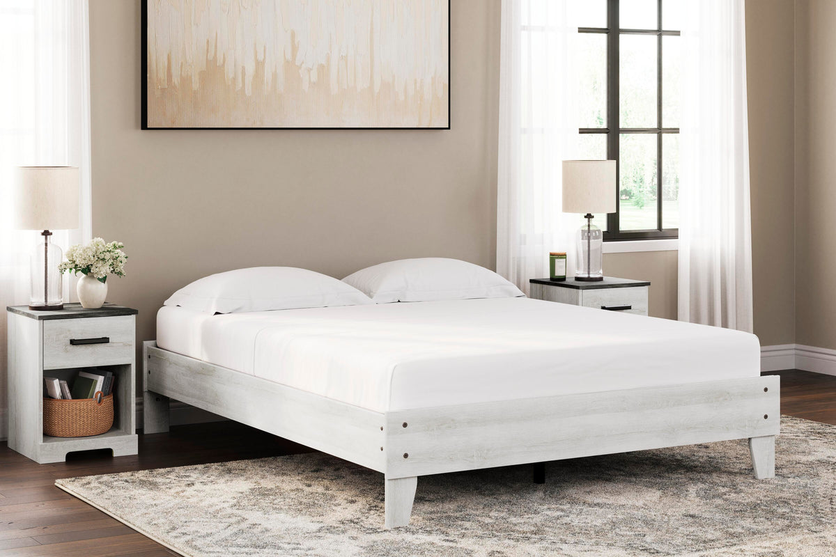 Shawburn Queen Platform Bed - Jack’s Furniture and More (Laredo, TX)