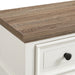 Eastwood Youth 5-Drawer Chest in Brown and Off-White - Jack’s Furniture and More (Laredo, TX)