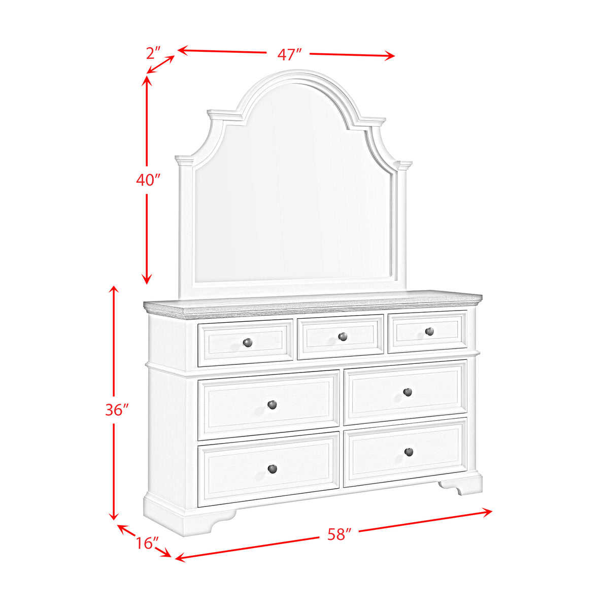 Eastwood Youth UPH Bedroom Set in Off-White - Jack’s Furniture and More (Laredo, TX)