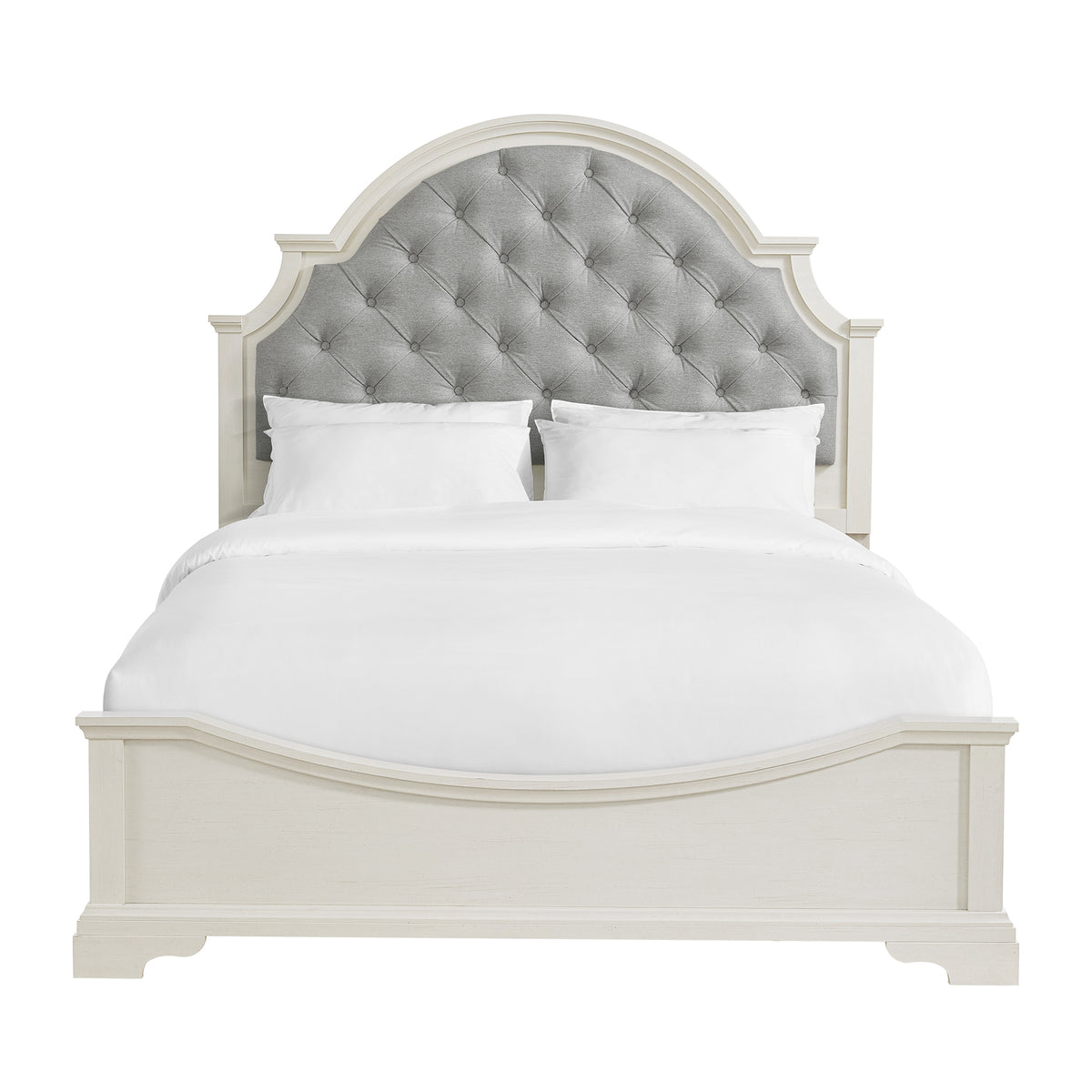 Eastwood Youth UPH Bed in Off-White - Jack’s Furniture and More (Laredo, TX)