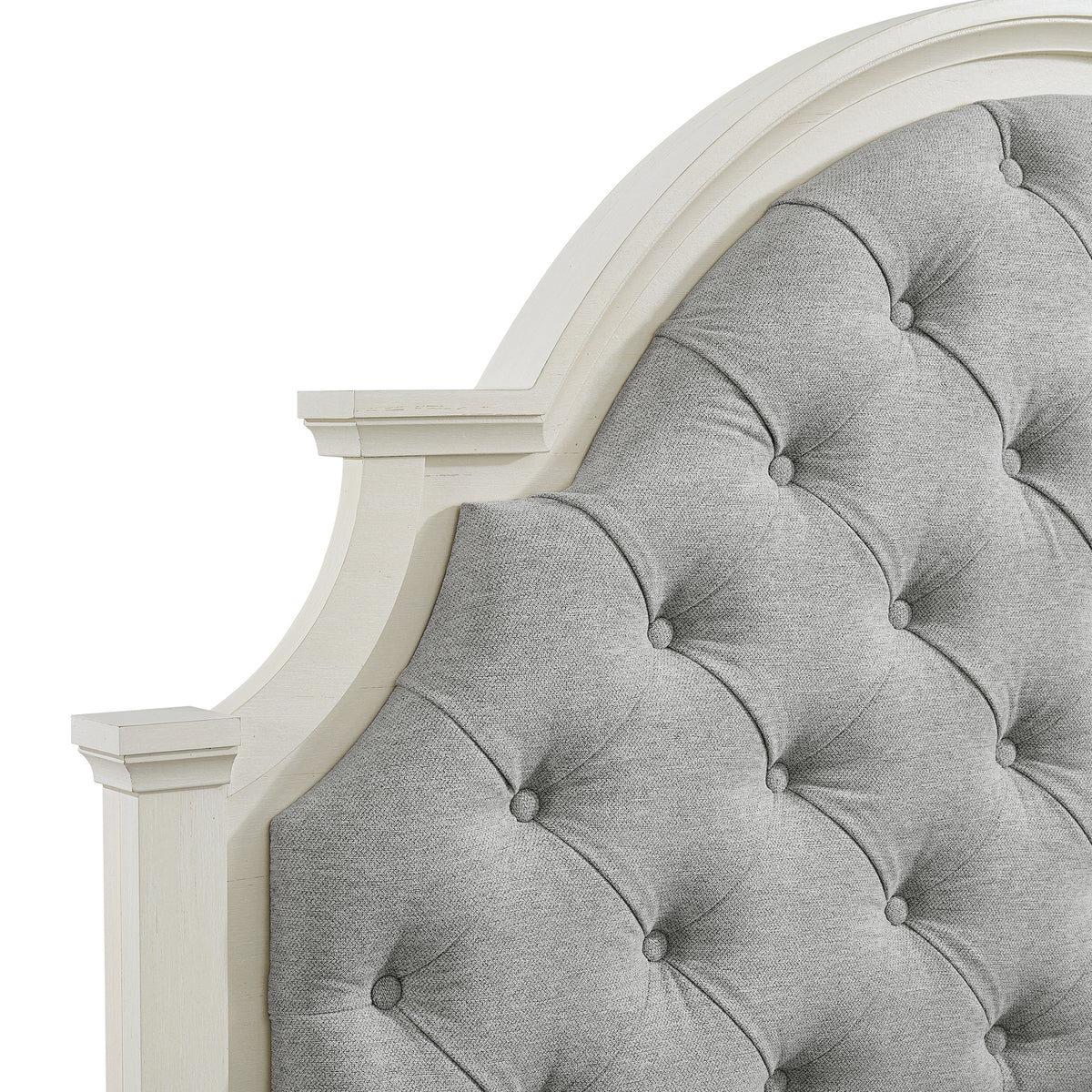 Eastwood Youth UPH Bed in Off-White - Jack’s Furniture and More (Laredo, TX)