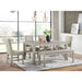 Eleanor Rectangular Dining Table in White - Jack’s Furniture and More (Laredo, TX)
