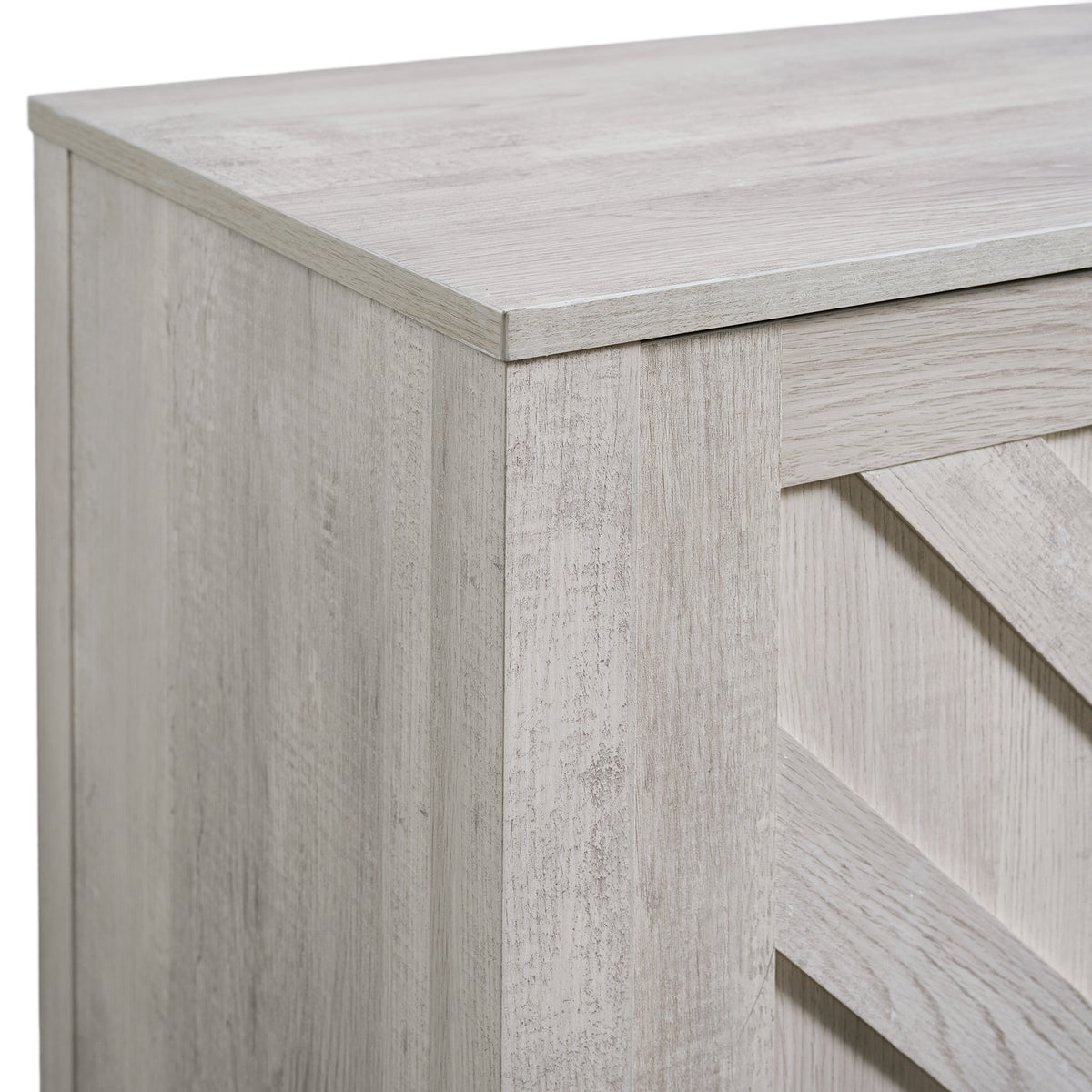 Eleanor 70" TV Stand with Sliding Door in White - Jack’s Furniture and More (Laredo, TX)
