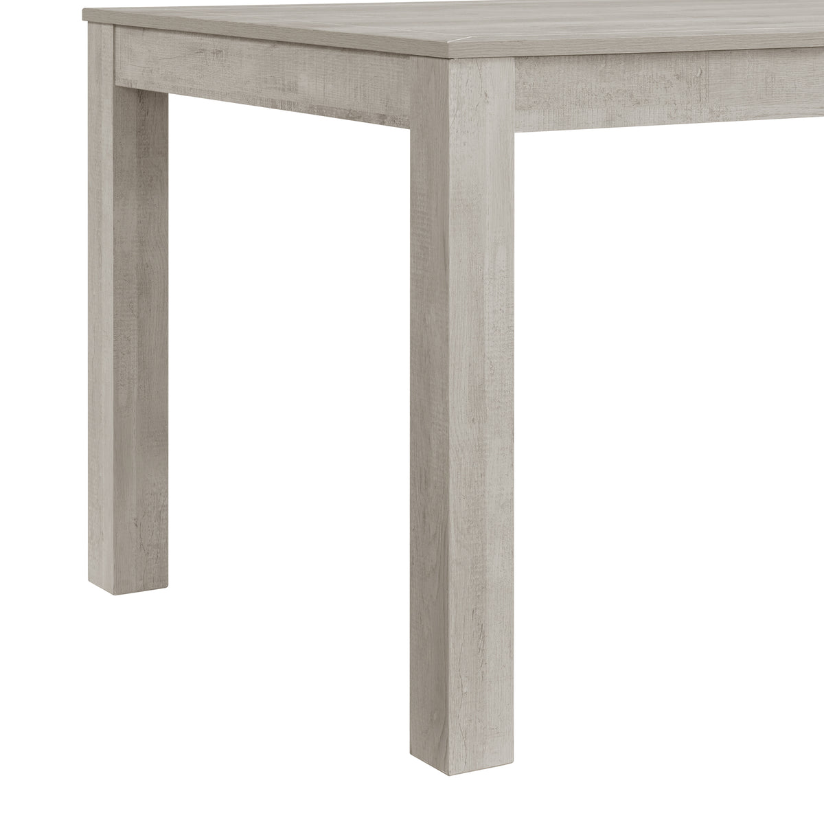 Eleanor Rectangular Dining Table in White - Jack’s Furniture and More (Laredo, TX)