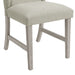 Eleanor Dining Side Chair with Heirloom Fabric in White (2 Per Carton) - Jack’s Furniture and More (Laredo, TX)