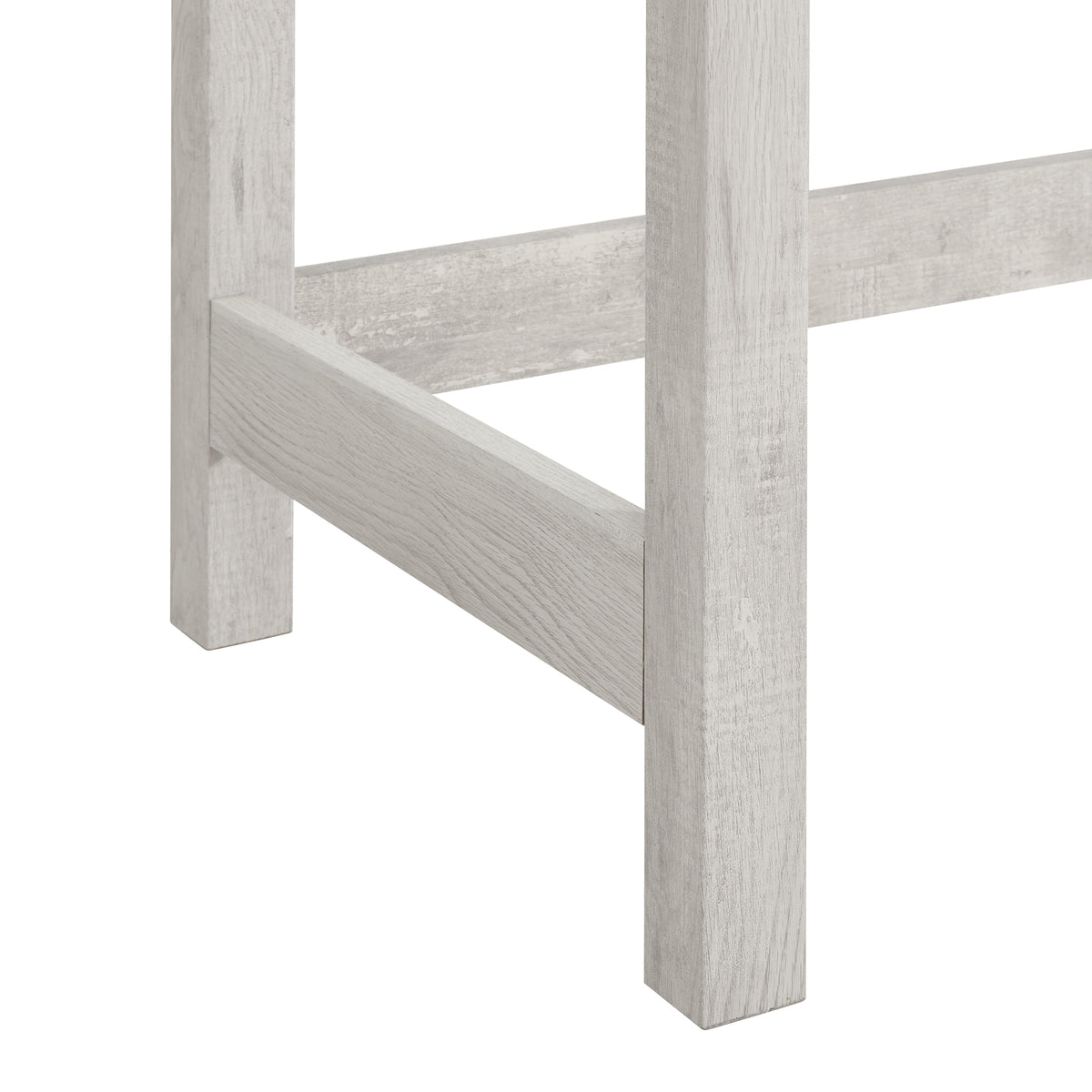 Eleanor Bar Table Single Pack (1 Tables + 3 Stools) in White - Jack’s Furniture and More (Laredo, TX)