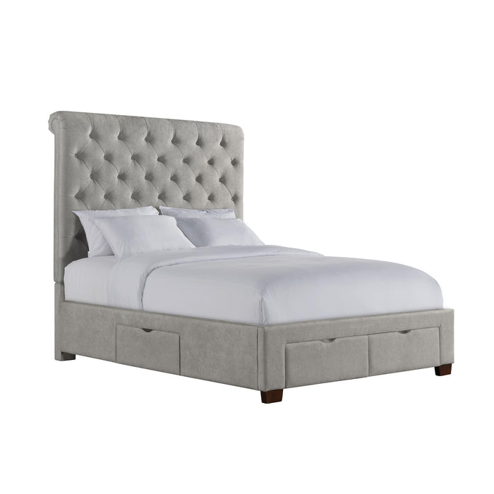 Waldorf Queen Upholstered Storage Bed - Jack’s Furniture and More (Laredo, TX)