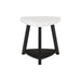 Trinity White Marble Top End Table - Jack’s Furniture and More (Laredo, TX)