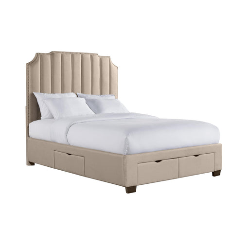 Harper Queen Upholstered Storage Bed - Jack’s Furniture and More (Laredo, TX)