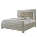 Platinum Queen Platform Storage Bed - Jack’s Furniture and More (Laredo, TX)
