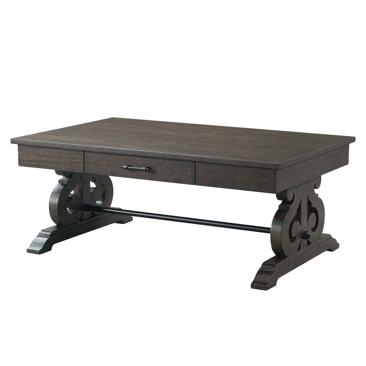 Stone Coffee Table w/ PU Base - Jack’s Furniture and More (Laredo, TX)