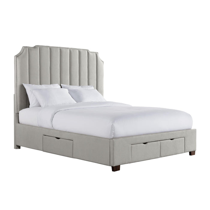 Harper King Upholstered Storage Bed - Jack’s Furniture and More (Laredo, TX)