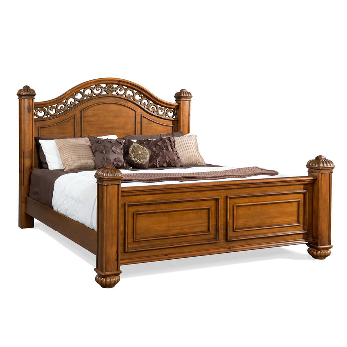 Barkley Square Queen Poster Bed - Jack’s Furniture and More (Laredo, TX)