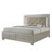 Platinum King Platform Storage Bed - Jack’s Furniture and More (Laredo, TX)