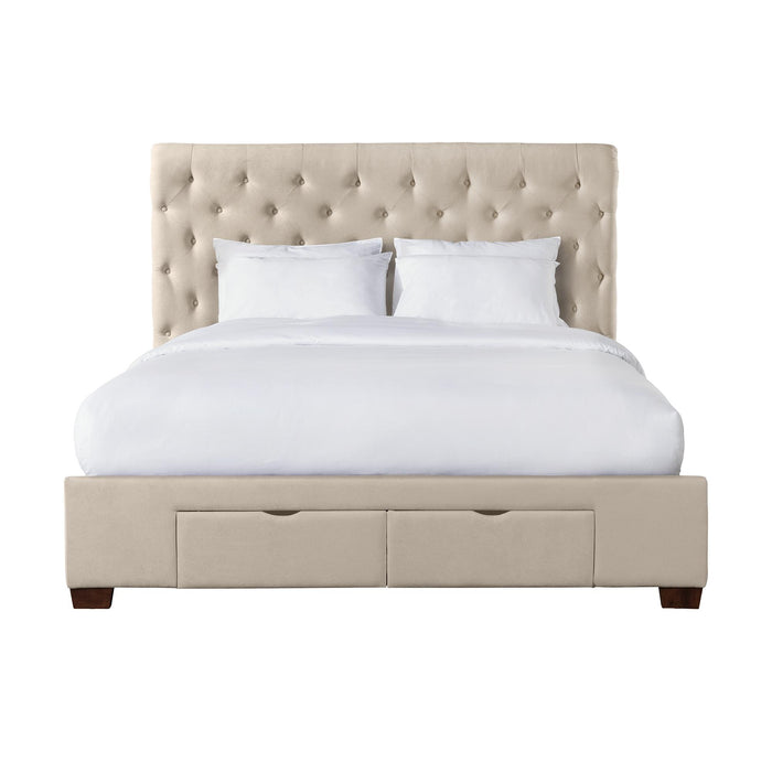 Waldorf King Upholstered Storage Bed - Jack’s Furniture and More (Laredo, TX)