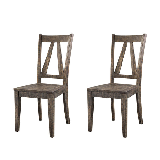 Finn Wooden Side Chair Set of 2 - Jack’s Furniture and More (Laredo, TX)