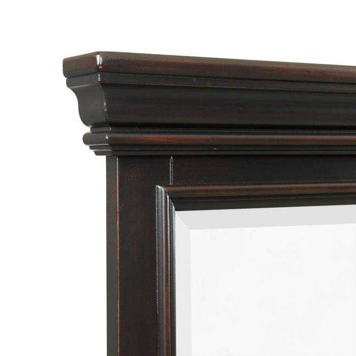 Slater 9-Drawer Dresser with Mirror in Black - Jack’s Furniture and More (Laredo, TX)