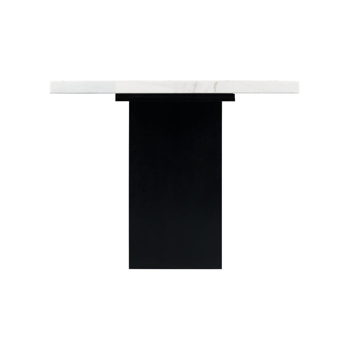 Valentino White Marble Counter Height Dining Table - Jack’s Furniture and More (Laredo, TX)