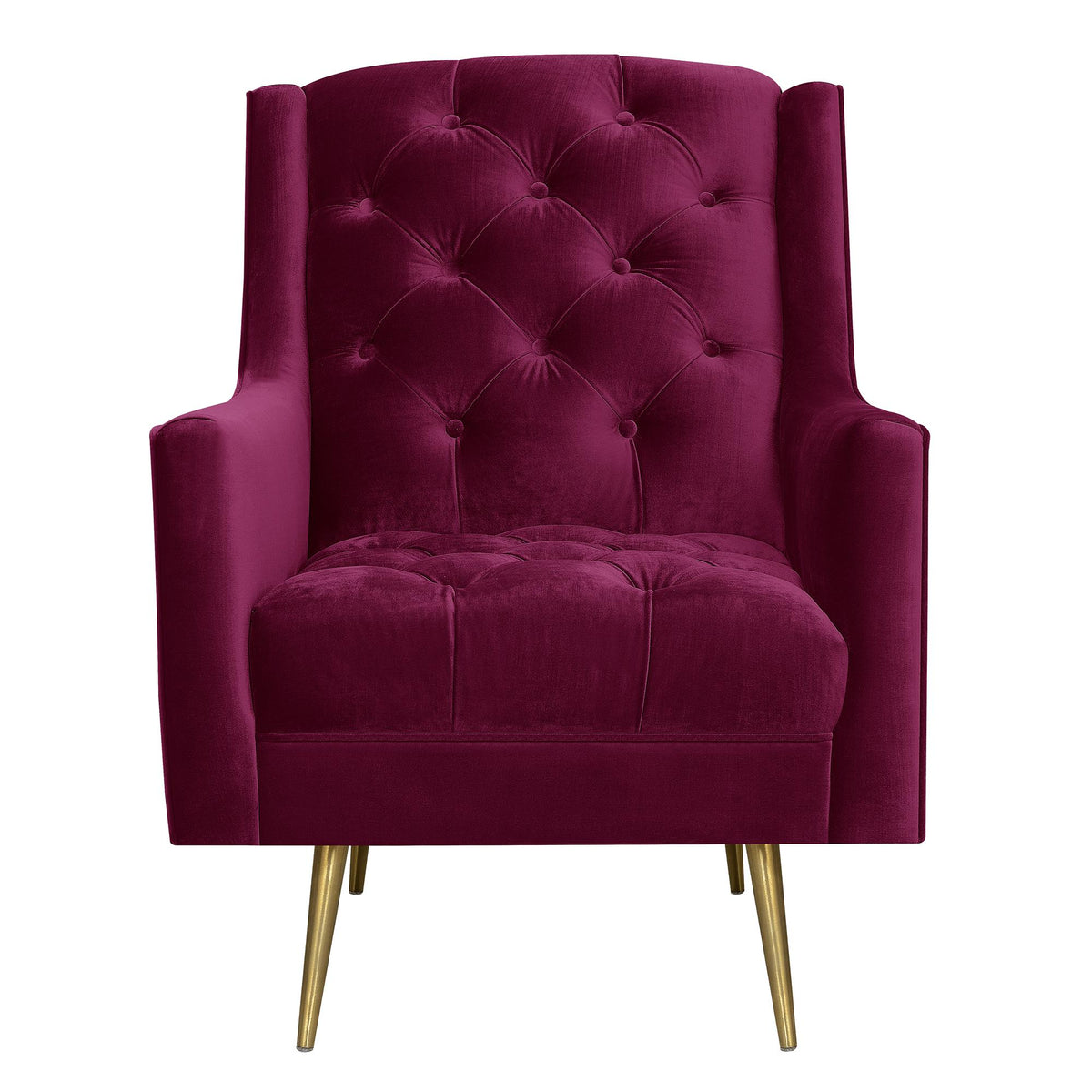 Bryan Accent Chair w/ Gold Legs - Jack’s Furniture and More (Laredo, TX)