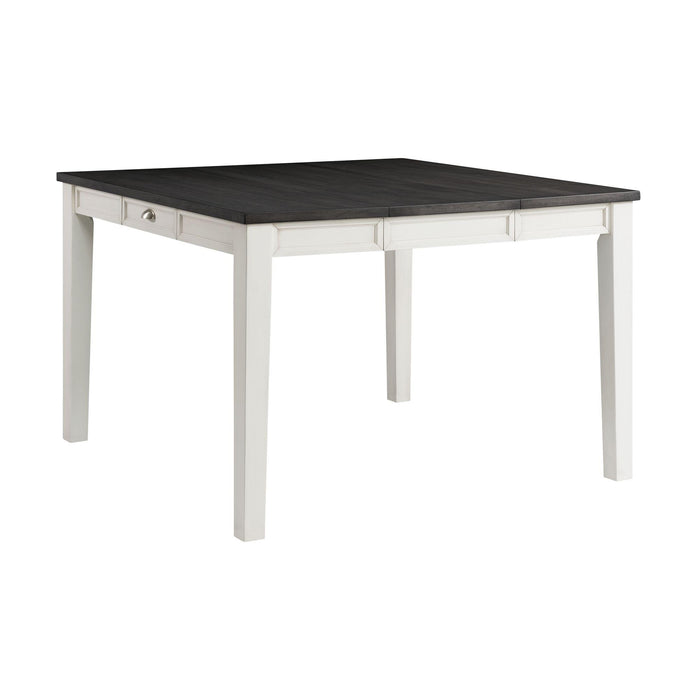 Kayla Two Tone Counter Height Dining Table with Storage - Jack’s Furniture and More (Laredo, TX)