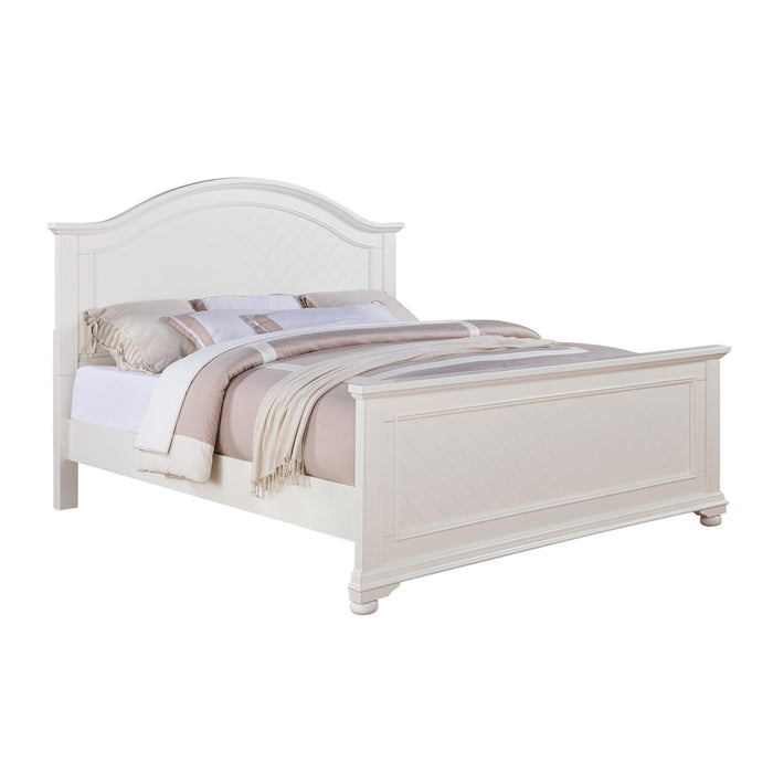 Brookpine White King Panel Bed - Jack’s Furniture and More (Laredo, TX)