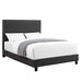Erica Upholstered Queen Platform Bed - Jack’s Furniture and More (Laredo, TX)