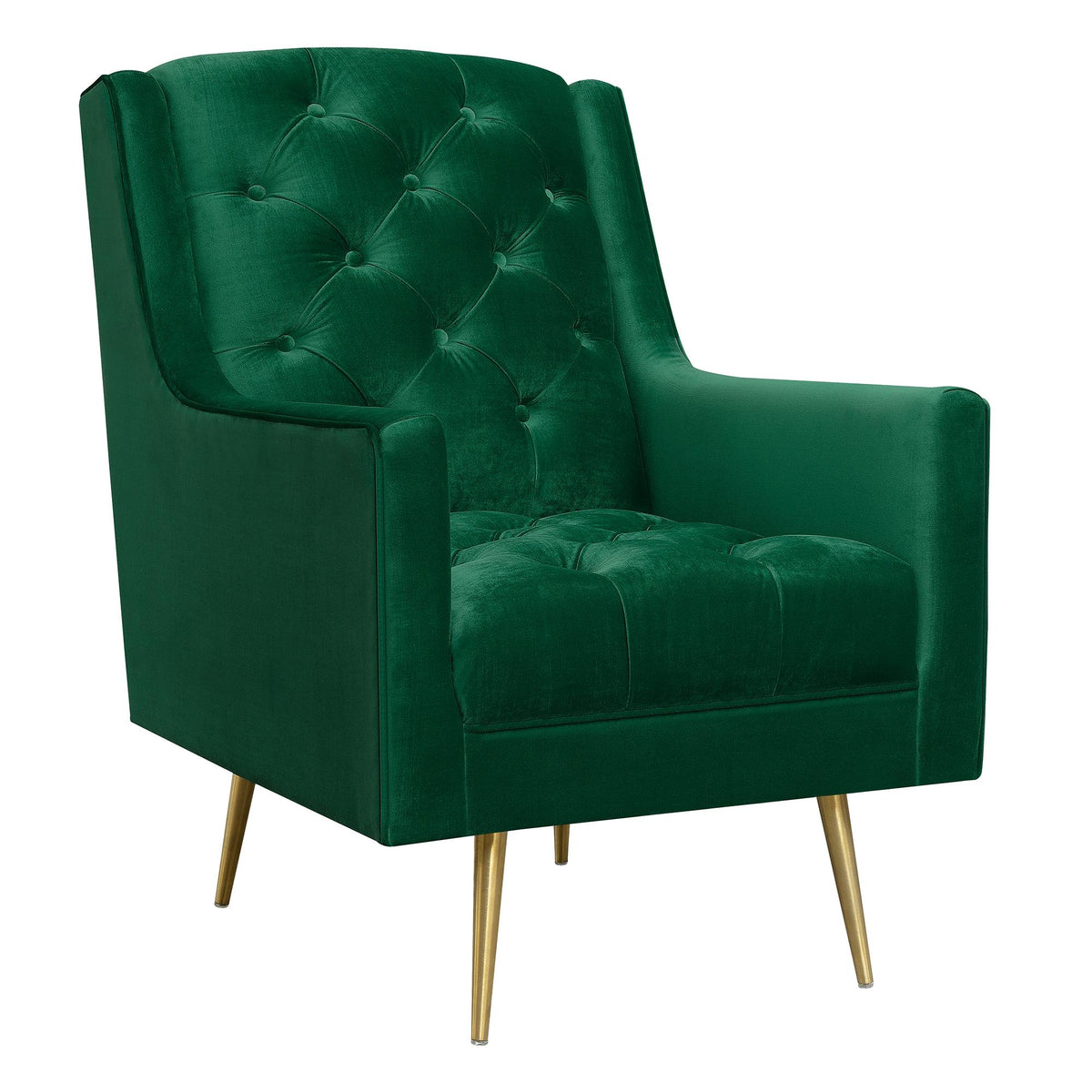 Bryan Accent Chair w/ Gold Legs - Jack’s Furniture and More (Laredo, TX)