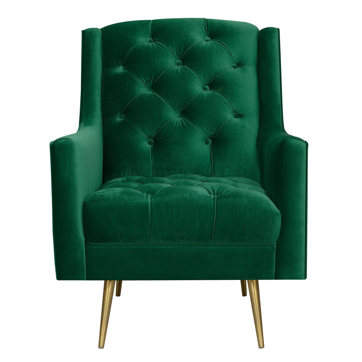 Bryan Accent Chair w/ Gold Legs - Jack’s Furniture and More (Laredo, TX)